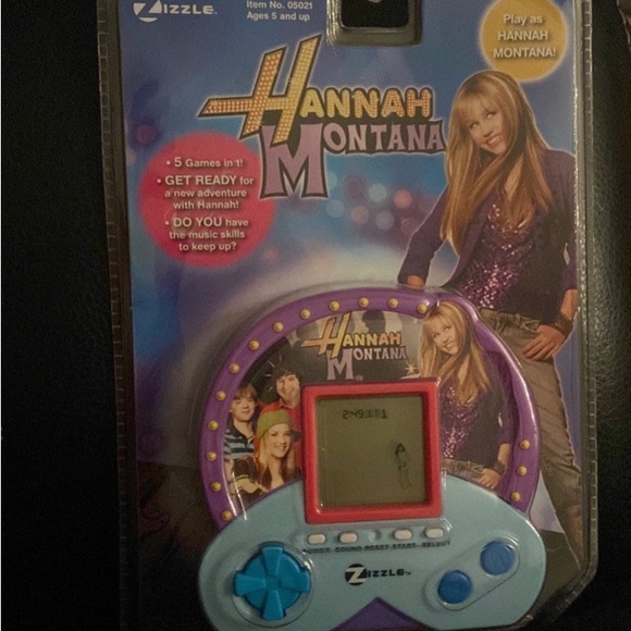 Disney’s Hannah Montana Electronic Handheld Game 2007 by Zizzle NEW UNOPENED - Picture 2 of 4